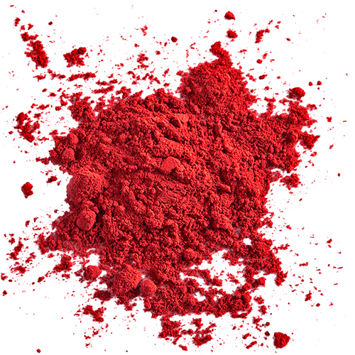 poudre-rouge-solides-en-vrac-essais